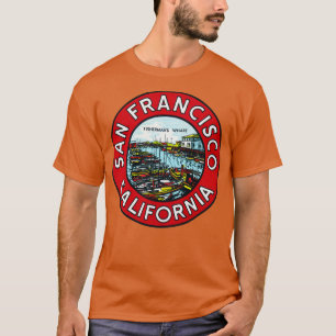 1940s Fishermans Wharf San Francisco T-shirt