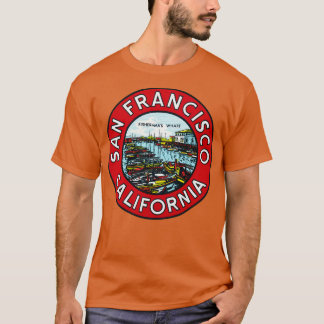 1940s Fishermans Wharf San Francisco T-shirt