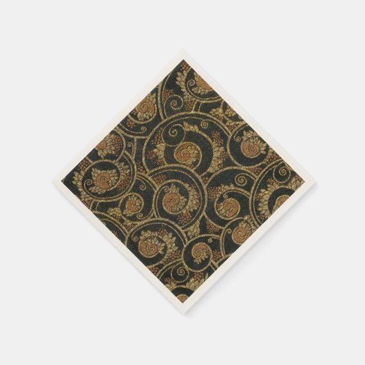  1940's Frans Textiel Servet (Hoek)