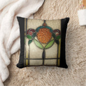 1940's GLAS IN LOOD PILLOW..AMERICAN MOJO Kussen (Deken)