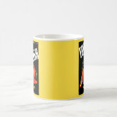 1940s groentestiket Foot High Forces Koffiemok (Center)