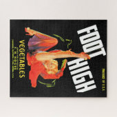 1940s groentestiket Foot High Forces Legpuzzel (Horizontaal)