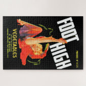 1940s groentestiket Foot High Forces Legpuzzel (Horizontaal)