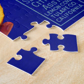 1940s Heb één sinaasappelkratlabel Legpuzzel (Zijkant)