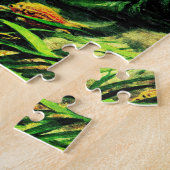 1940s illustratie onderzeese duiker legpuzzel (Zijkant)