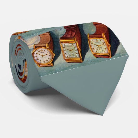 1940s kijkt naar een nieuwe versie stropdas (Opgerold)