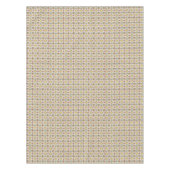 1940s Kitchen Pattern w/Yellow Teapots 52" x 70" Tafelkleed (Voorkant)