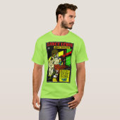 1940's Lance Lewis: Space Detective T-Shirt (Voorkant volledig)