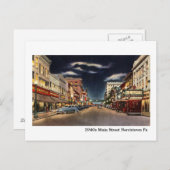 1940s Norristown's Main Street Briefkaart (Voorkant / Achterkant)