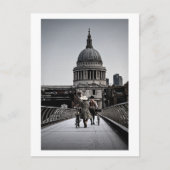 1940's op Millennium Bridge Londen (6331) Briefkaart (Voorkant)