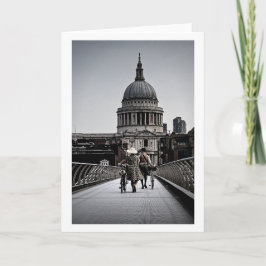 1940's op Millennium Bridge Londen (6331) Kaart