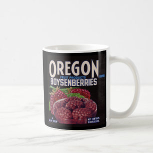 1940s Oregon Boysenbessen kunnen afdrukken Koffiemok