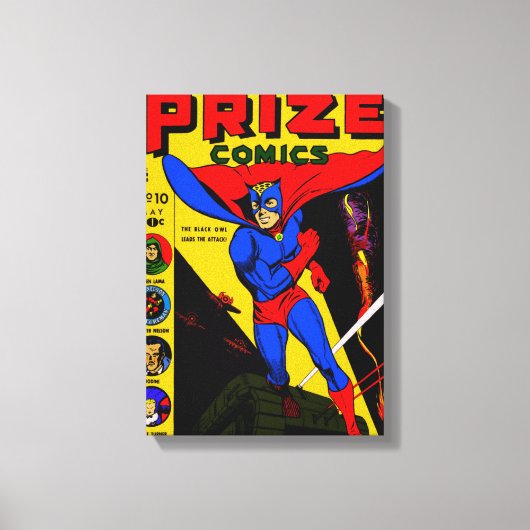  1940's PRIZE Comics Canvas Afdrukken (Voorkant)