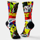 1940's PRIZE Comics Sokken (Gebogen)