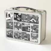 1940's PUDGY Pig Comic Strip Lunchbox (Achterkant)