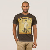 1940s Retro Science Poster T-shirt (Voorkant volledig)
