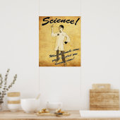 1940s Retro Wetenschappelijke Poster (Keuken)