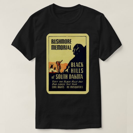 1940s Rushmore Memorial T-shirt (Design voorkant)