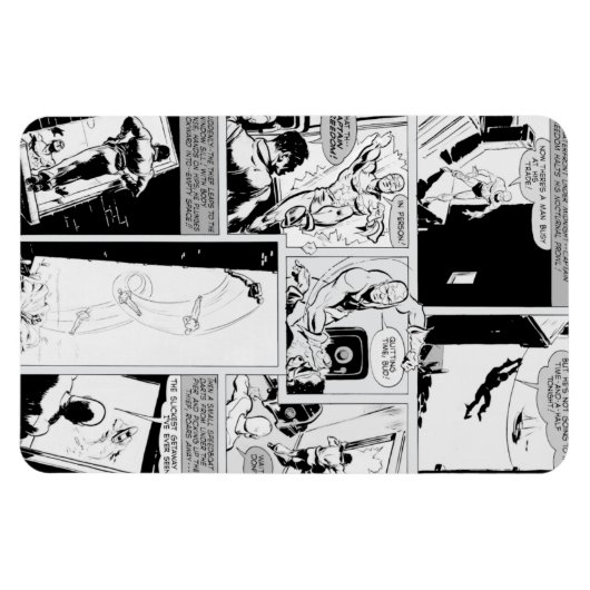 1940's SPEED Comics Flexible Magnet Magneet (Horizontaal)