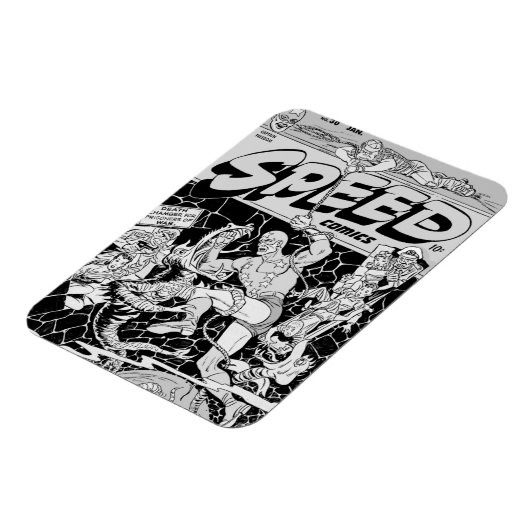 1940's SPEED Comics Flexible Magnet Magneet (Linkerzijde)