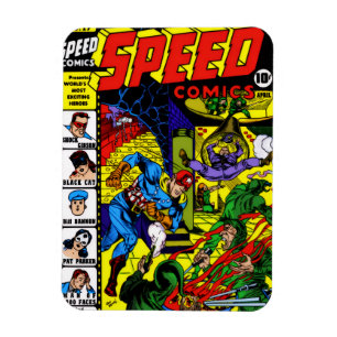 1940's SPEED Comics-magneet  Magneet
