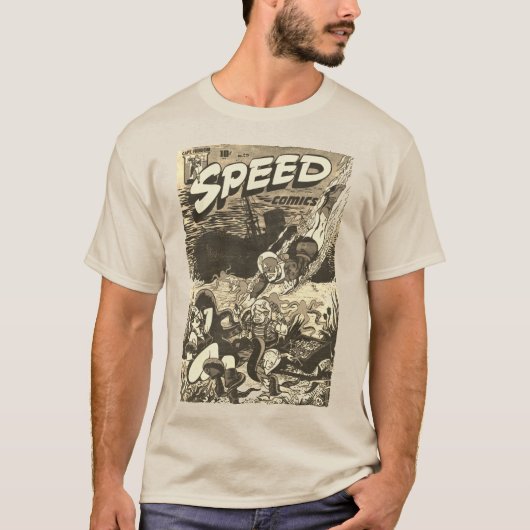 1940's SPEED Comics T-Shirt (Voorkant)