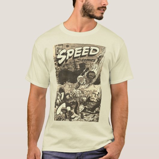 1940's SPEED Comics T-Shirt (Voorkant)
