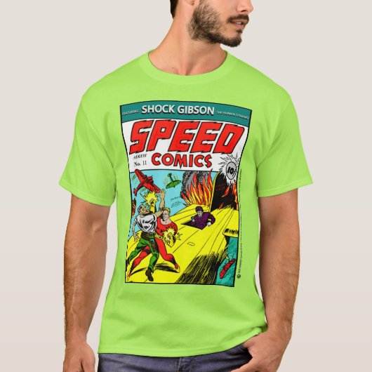 1940's SPEED Comics T-Shirt  (Voorkant)