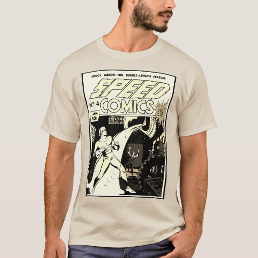 1940's SPEED Comics T-Shirt (Voorkant)