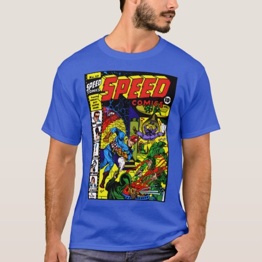 1940's SPEED Comics T-Shirt (Voorkant)