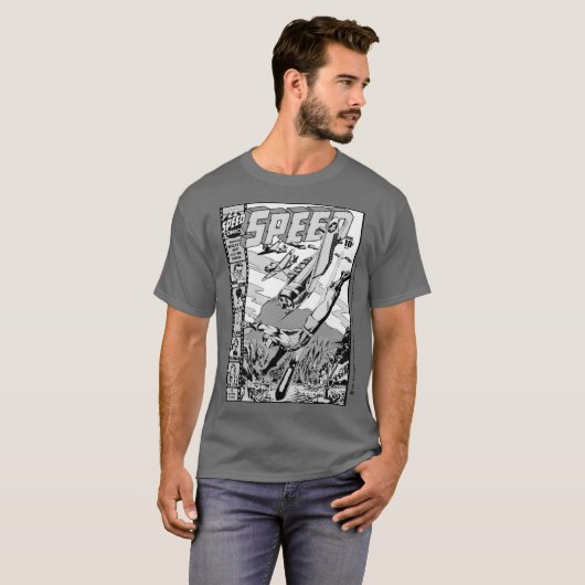 1940's SPEED Comics T-Shirt (Voorkant volledig)