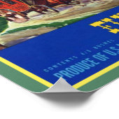  1940's Stagecoach Fine Fruits Poster (Hoek)