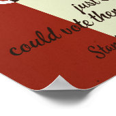 1940's Style Stand up for your Community Poster (Hoek)