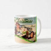 1940s Thuis voor Kerstmis Koffiemok (Voorkant rechts)