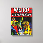 1940's WEIRD: Science ~ Fantasy Canvas Print (Voorkant)