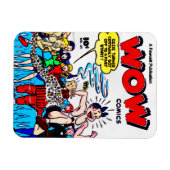 1940's WOW Comics-magneet Magneet (Horizontaal)