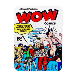 1940's WOW Comics-magneet Magneet