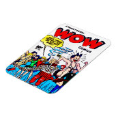 1940's WOW Comics-magneet Magneet (Linkerzijde)