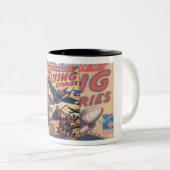 1940S WWWII PULP MAGAZINE ART Coffee Mok (Voorkant rechts)