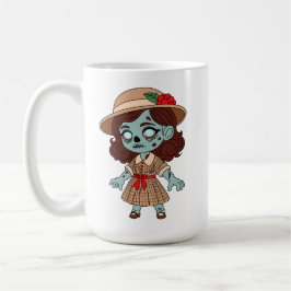 1940s Zombie Meisje Koffiemok