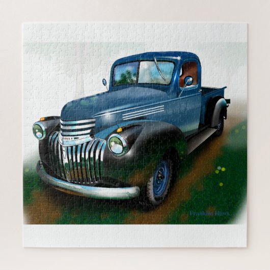 1941-1947 Chevy pickup Legpuzzel (Verticaal)