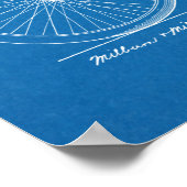 1941  blauwdruk voor fietspatronen afdrukken poster (Hoek)