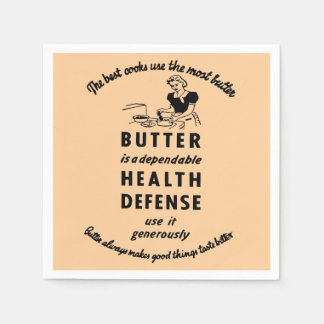 1941 boter en boterconcentraat servet