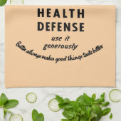 1941 boter en boterconcentraat theedoek (Gevouwen)