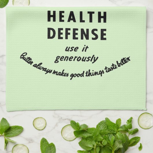 1941 boter en boterconcentraat theedoek (Gevouwen)