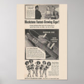1941 Cigar ad Poster (Voorkant)