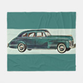 1941 Deluxe Torpedo vierdeurs sedan Fleece Deken (Voorkant (Horizontaal))