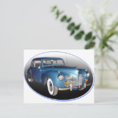 1941 LINCOLN CONTINENTAL #1 BRIEFKAART (Staand voorkant)