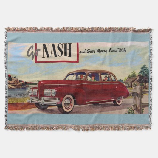 1941 Nash automobile & Deken (Voorkant)