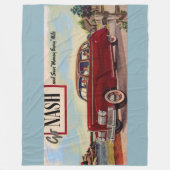 1941 Nash automobile & Fleece Deken (Voorkant)
